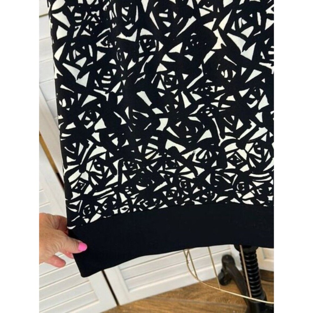 MICHAEL Michael Kors Casual Dress Size Large Geometric - Picture 9 of 13